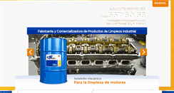 Desktop Screenshot of productosshine.com