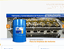 Tablet Screenshot of productosshine.com